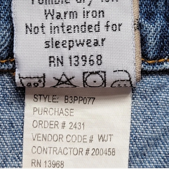 Vintage, Calvin Klein Jeans, Denim Jacket, 18 Months, Vintage Stonewash Blue - Picture 7 of 7